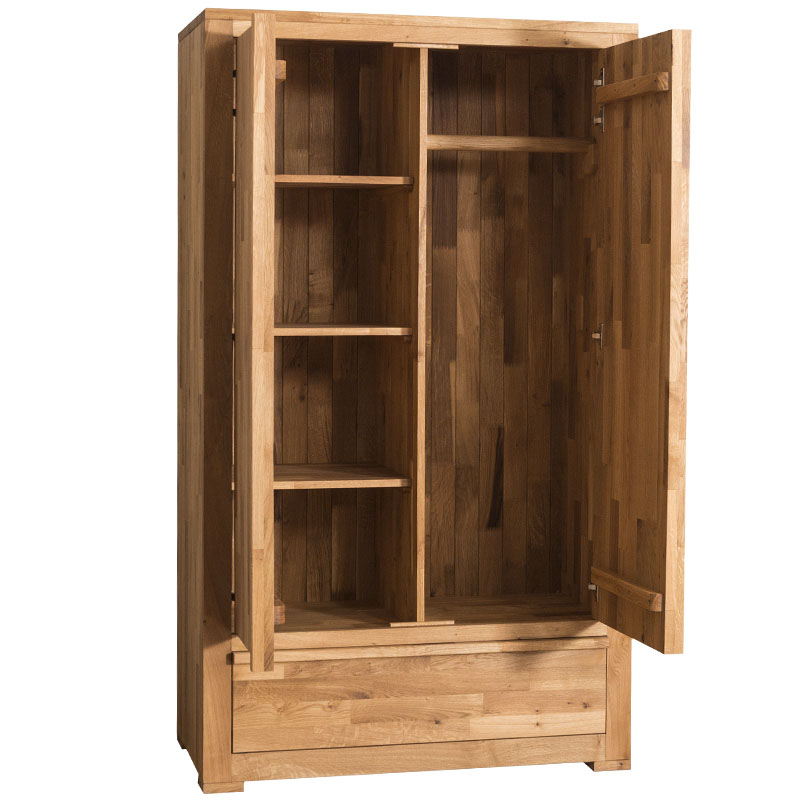 Armoire en Chêne Massif - 190x110x55cm - Dépôt des Docks